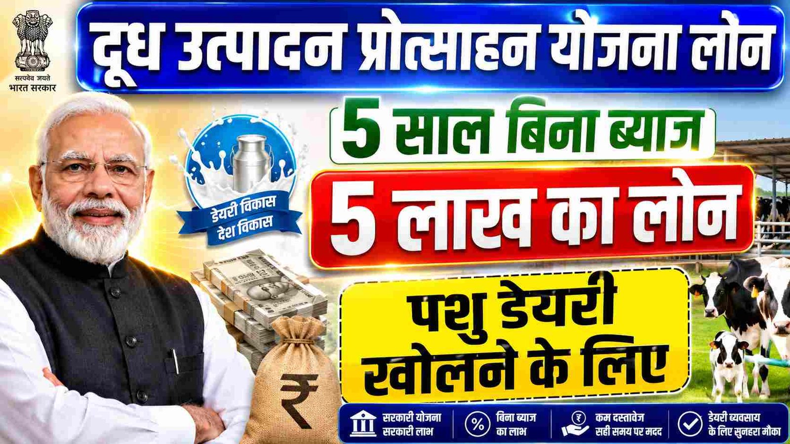 Haryana Milk Production Incentive Scheme Loan