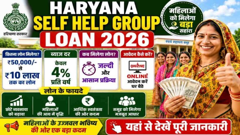 Haryana Self Help Group Loan 2026